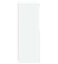 Sideboard mit LED-Beleuchtung Weiß 41x37x100 cm