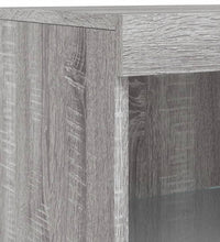 Sideboard mit LED-Leuchten Grau Sonoma 41x37x100 cm