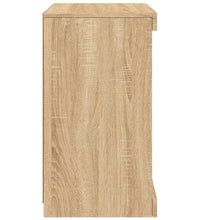 Sideboard mit LED-Leuchten Sonoma-Eiche 41x37x67 cm