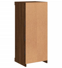 Sideboard mit LED-Leuchten Braun Eichen-Optik 41x37x100 cm