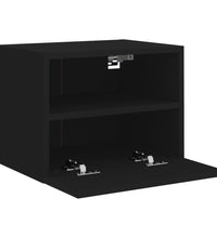 TV-Wandschrank Schwarz 40x30x30 cm Holzwerkstoff