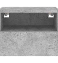 TV-Wandschrank Betongrau 40x30x30 cm Holzwerkstoff