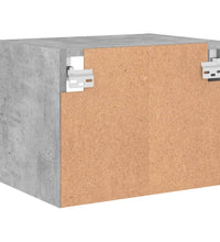 TV-Wandschrank Betongrau 40x30x30 cm Holzwerkstoff