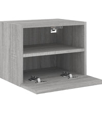 TV-Wandschrank Grau Sonoma 40x30x30 cm Holzwerkstoff