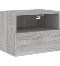 TV-Wandschränke 2 Stk. Grau Sonoma 40x30x30 cm Holzwerkstoff