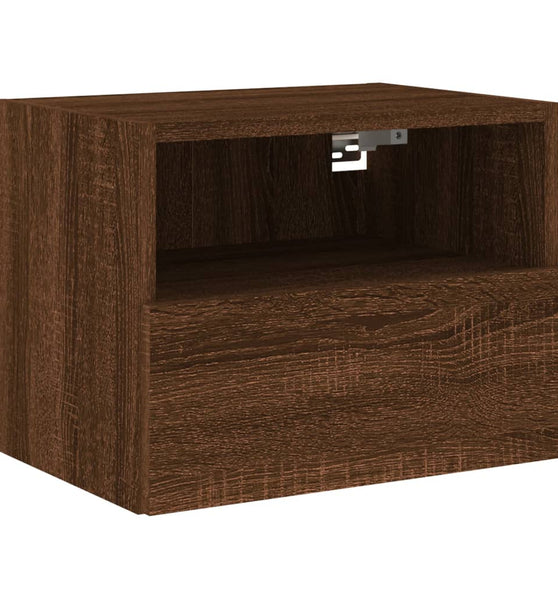 TV-Wandschrank Braun Eiche-Optik 40x30x30 cm Holzwerkstoff