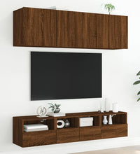 TV-Wandschrank Braun Eiche-Optik 40x30x30 cm Holzwerkstoff