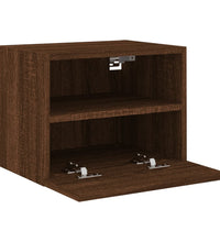 TV-Wandschrank Braun Eiche-Optik 40x30x30 cm Holzwerkstoff