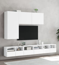 TV-Wandschrank Weiß 60x30x30 cm Holzwerkstoff