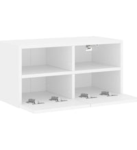 TV-Wandschrank Weiß 60x30x30 cm Holzwerkstoff