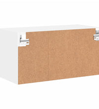 TV-Wandschrank Weiß 60x30x30 cm Holzwerkstoff