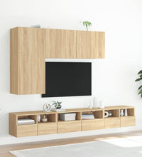 TV-Wandschrank Sonoma-Eiche 60x30x30 cm Holzwerkstoff