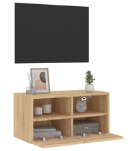 TV-Wandschrank Sonoma-Eiche 60x30x30 cm Holzwerkstoff