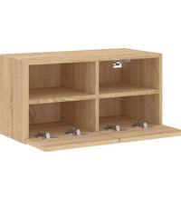 TV-Wandschrank Sonoma-Eiche 60x30x30 cm Holzwerkstoff