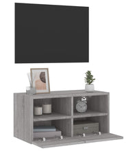 TV-Wandschrank Grau Sonoma 60x30x30 cm Holzwerkstoff