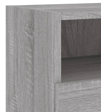 TV-Wandschrank Grau Sonoma 60x30x30 cm Holzwerkstoff