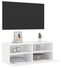 TV-Wandschrank Weiß 80x30x30 cm Holzwerkstoff