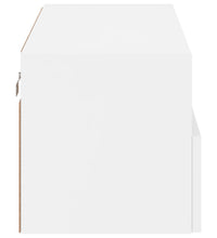 TV-Wandschrank Weiß 80x30x30 cm Holzwerkstoff