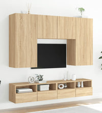 TV-Wandschrank Sonoma-Eiche 80x30x30 cm Holzwerkstoff