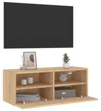 TV-Wandschrank Sonoma-Eiche 80x30x30 cm Holzwerkstoff