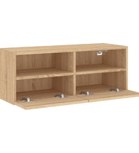 TV-Wandschrank Sonoma-Eiche 80x30x30 cm Holzwerkstoff