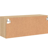 TV-Wandschrank Sonoma-Eiche 80x30x30 cm Holzwerkstoff