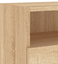 TV-Wandschrank Sonoma-Eiche 100x30x30 cm Holzwerkstoff