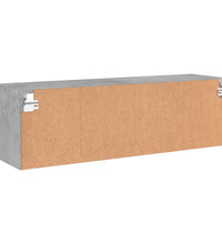 TV-Wandschrank Betongrau 100x30x30 cm Holzwerkstoff