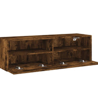 TV-Wandschrank Räuchereiche 100x30x30 cm Holzwerkstoff