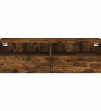 TV-Wandschrank Räuchereiche 100x30x30 cm Holzwerkstoff