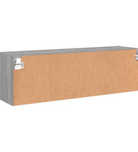 TV-Wandschrank Grau Sonoma 100x30x30 cm Holzwerkstoff