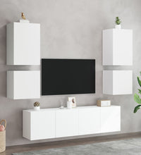 TV-Wandschrank Weiß 40,5x30x40 cm Holzwerkstoff