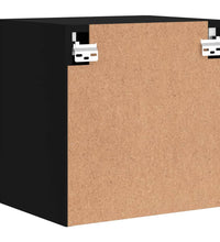 TV-Wandschrank Schwarz 40,5x30x40 cm Holzwerkstoff