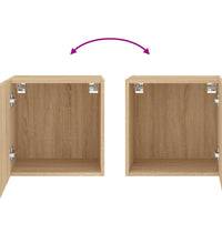 TV-Wandschrank Sonoma-Eiche 40,5x30x40 cm Holzwerkstoff