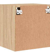 TV-Wandschränke 2 Stk. Sonoma-Eiche 40,5x30x40 cm Holzwerkstoff
