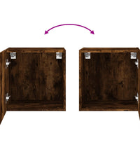 TV-Wandschrank Räuchereiche 40,5x30x40 cm Holzwerkstoff