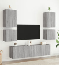 TV-Wandschrank Grau Sonoma 40,5x30x40 cm Holzwerkstoff