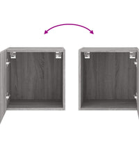 TV-Wandschrank Grau Sonoma 40,5x30x40 cm Holzwerkstoff