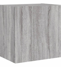 TV-Wandschränke 2 Stk. Grau Sonoma 40,5x30x40 cmm Holzwerkstoff