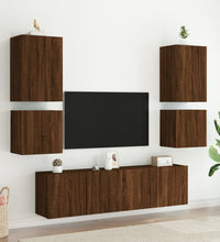 TV-Wandschrank Braun Eiche-Optik 40,5x30x40 cm Holzwerkstoff