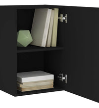 TV-Wandschrank Schwarz 40,5x30x60 cm Holzwerkstoff