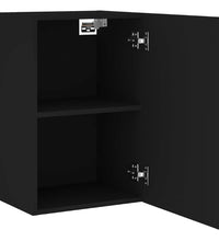 TV-Wandschrank Schwarz 40,5x30x60 cm Holzwerkstoff