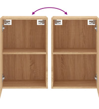 TV-Wandschrank Sonoma-Eiche 40,5x30x60 cm Holzwerkstoff