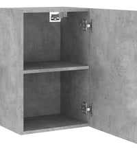 TV-Wandschrank Betongrau 40,5x30x60 cm Holzwerkstoff