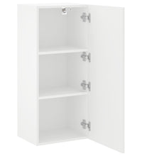 TV-Wandschrank Weiß 40,5x30x90 cm Holzwerkstoff