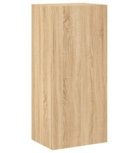 TV-Wandschrank Sonoma-Eiche 40,5x30x90 cm Holzwerkstoff