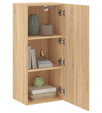 TV-Wandschrank Sonoma-Eiche 40,5x30x90 cm Holzwerkstoff