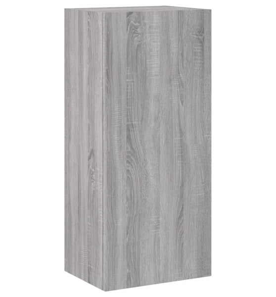 TV-Wandschrank Grau Sonoma 40,5x30x90 cm Holzwerkstoff