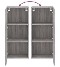 TV-Wandschrank Grau Sonoma 40,5x30x90 cm Holzwerkstoff