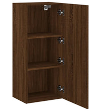 TV-Wandschrank Braun Eiche-Optik 40,5x30x90 cm Holzwerkstoff